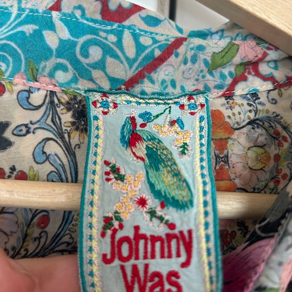 Johnny Was | The Milla Blouse | Floral Boho Print | size 1X - Picture 3 of 8